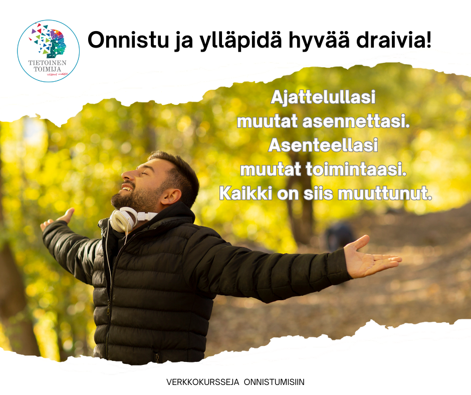 Onnistu yllapida hyvaa draivia